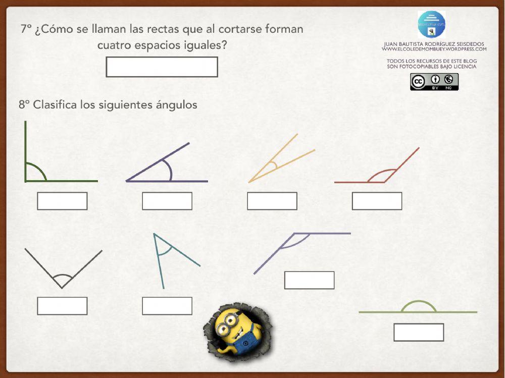 Control de Matemáticas U.10 3º