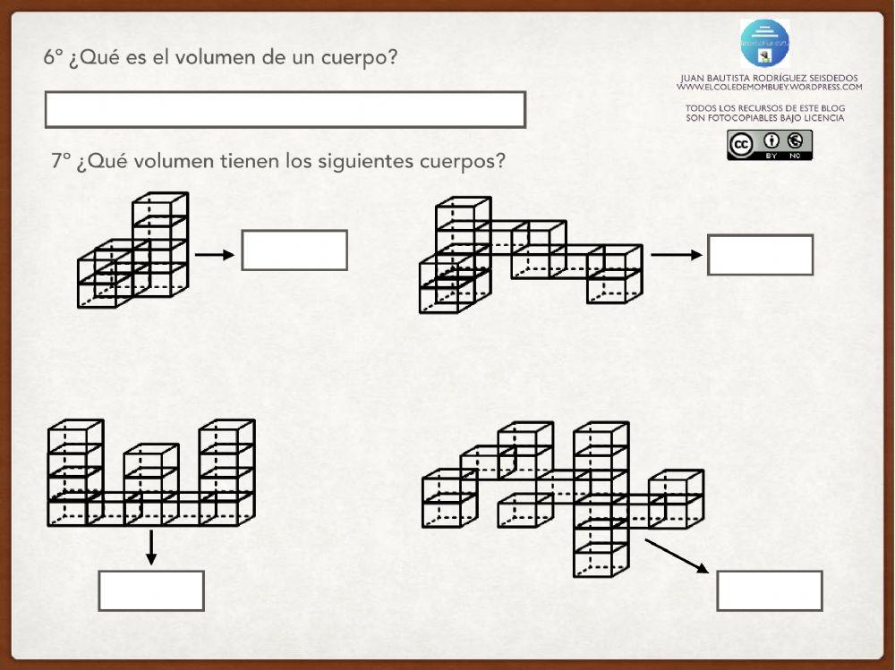 Control de Matemáticas U.10 6º