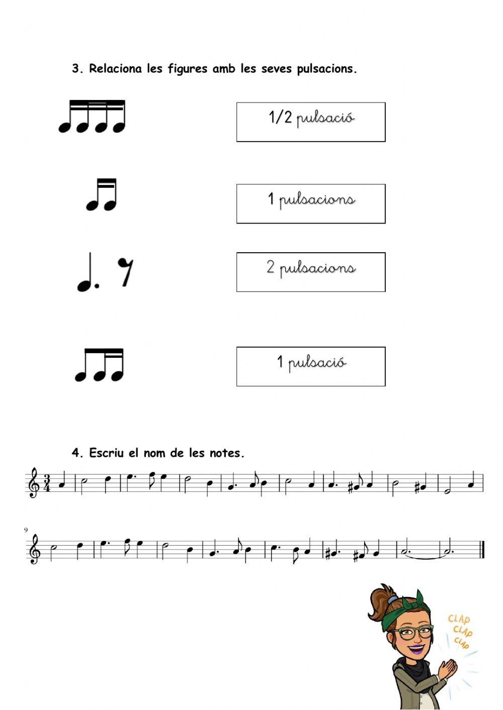 Notas musicales