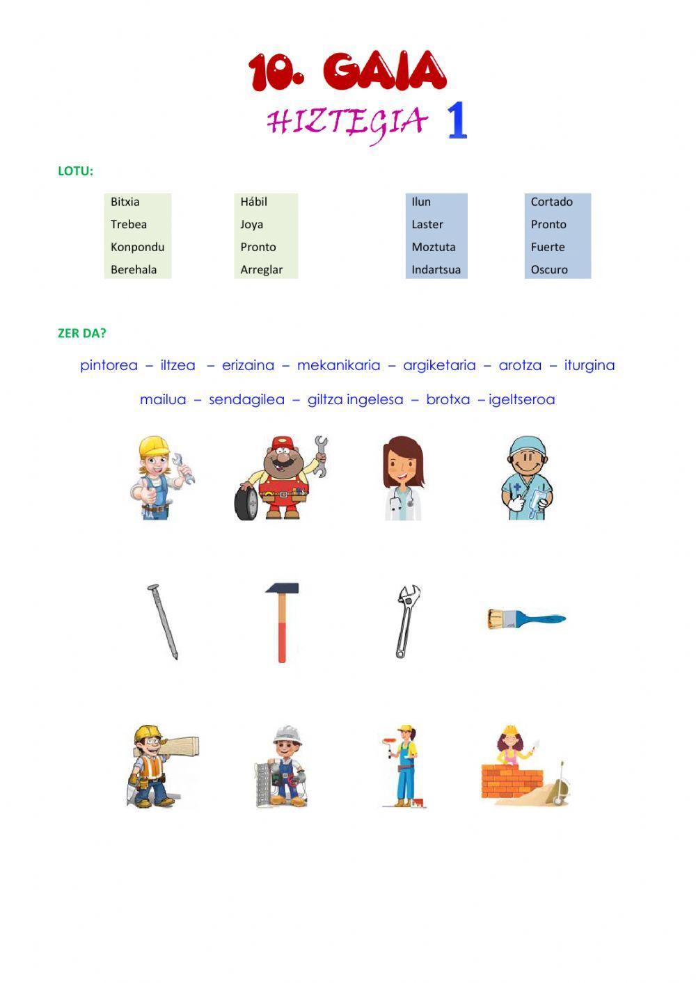 Bene-Benetan4º-tema10-hiztegia1