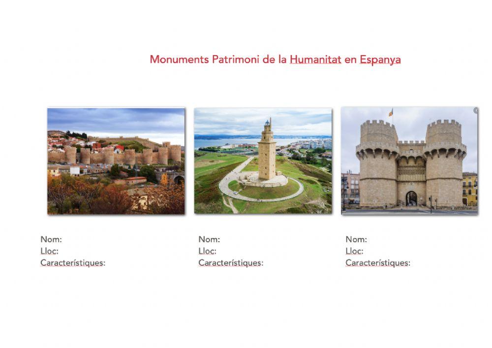 Monuments Espanya