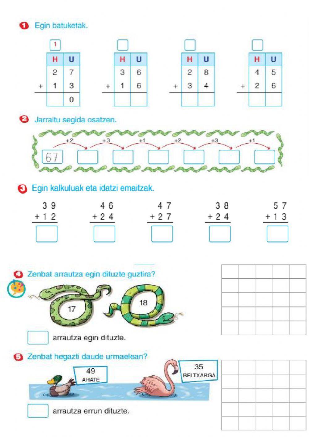 Batuketak burukoarekin