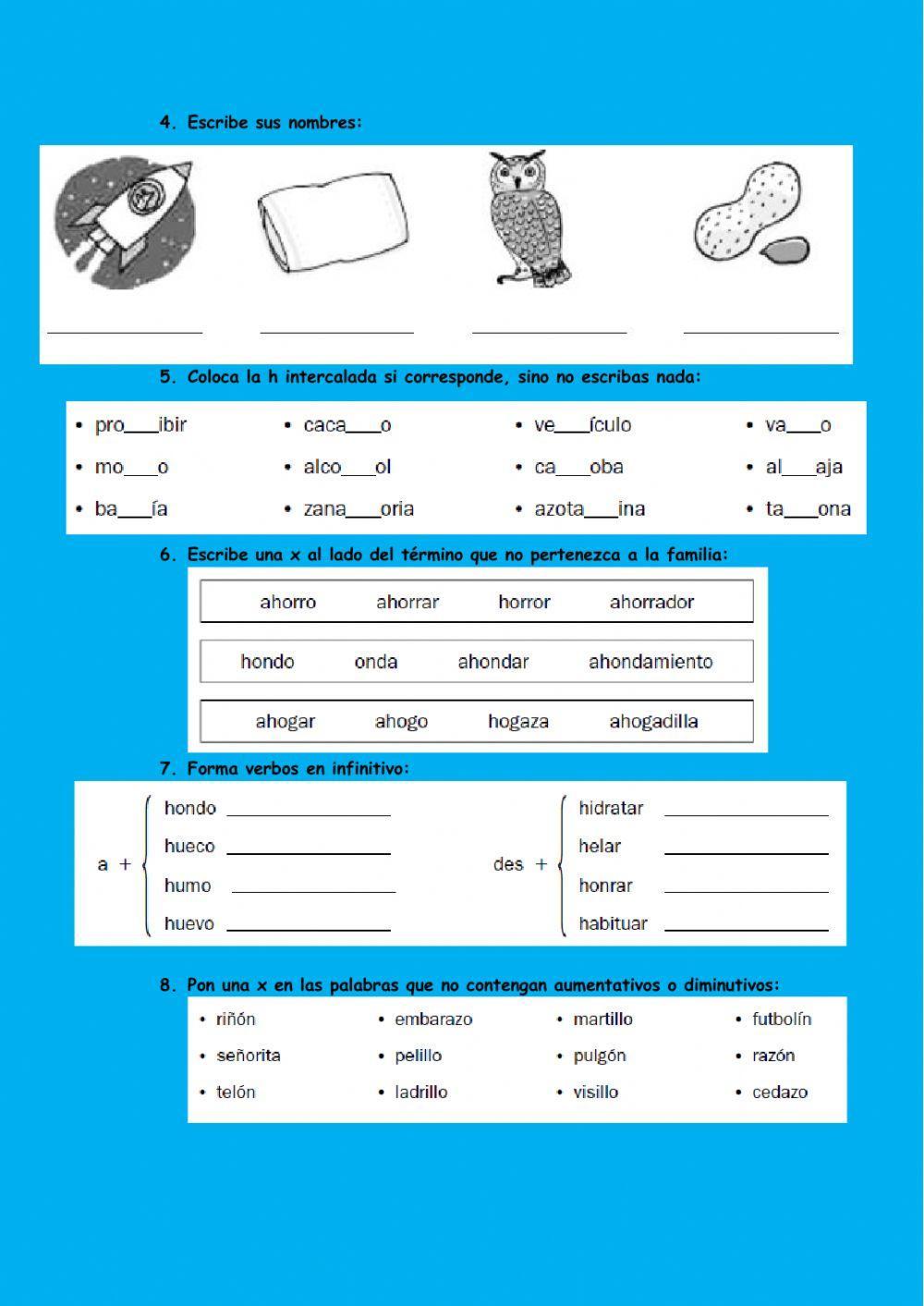 Ficha lengua tema 12