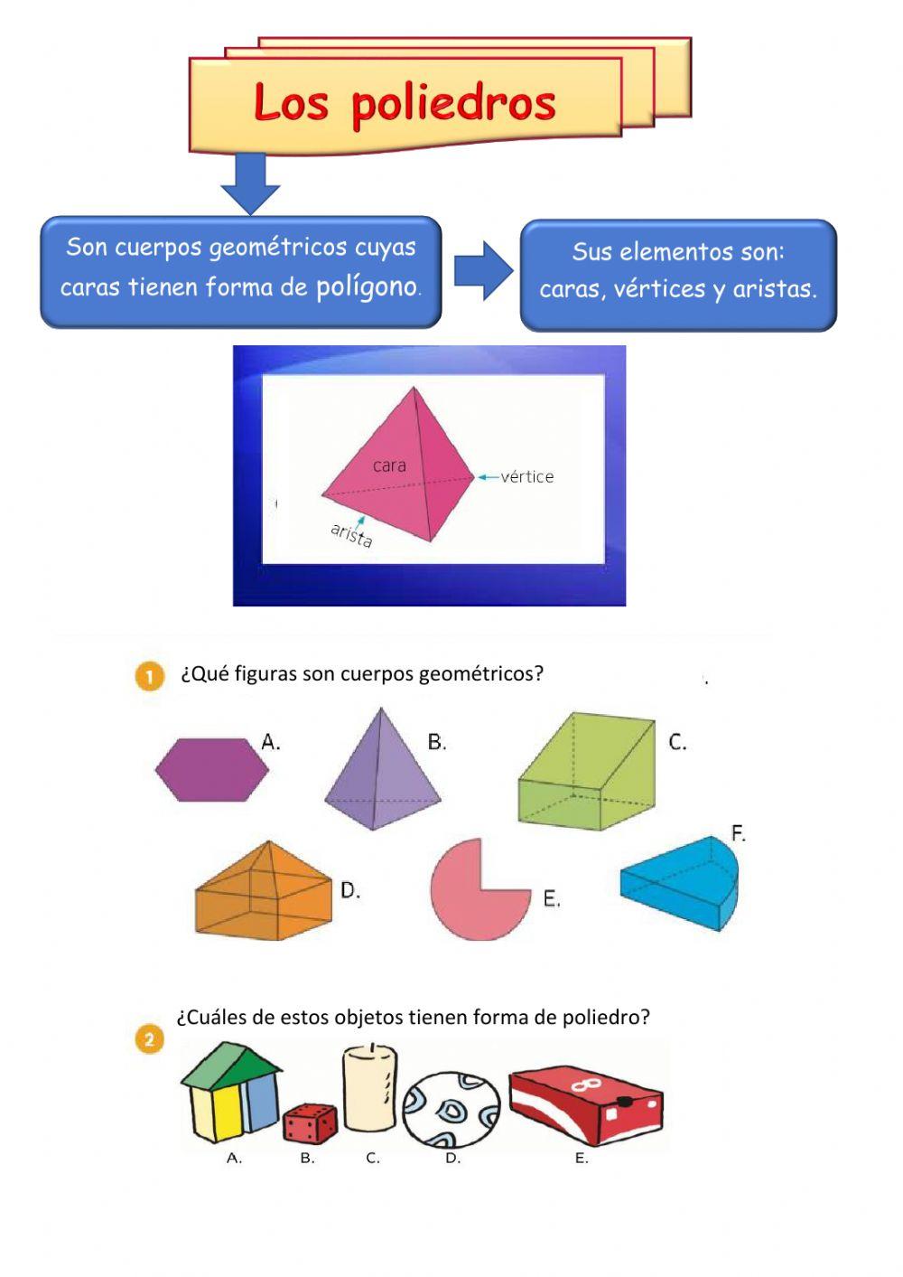 FICHA 1 POLIEDROS
