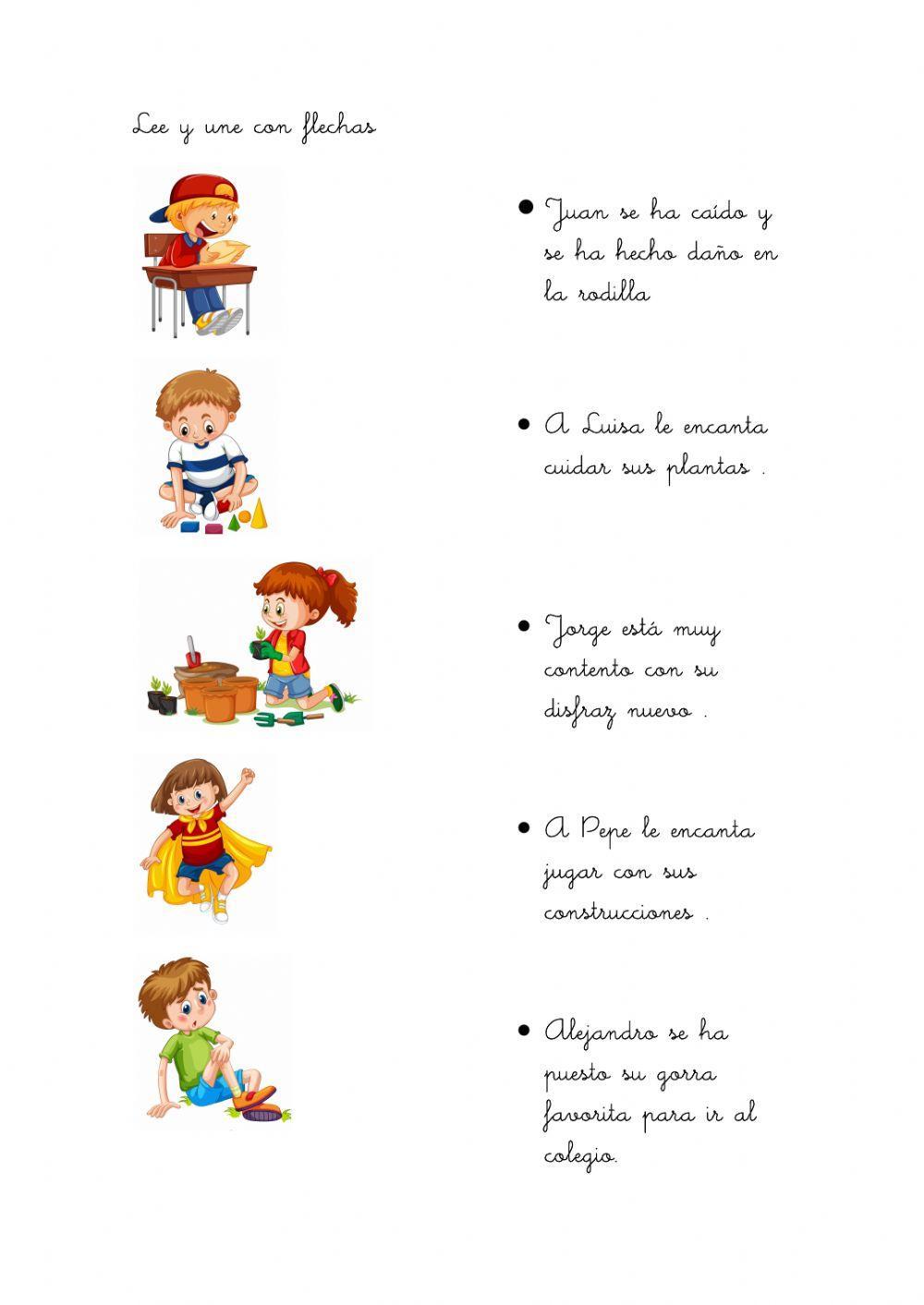 Comprensión de frases