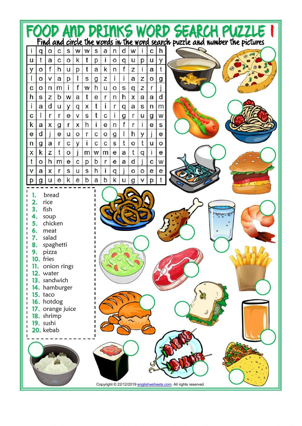 5621267-food-and-drink-wordsearch-remecarlinda