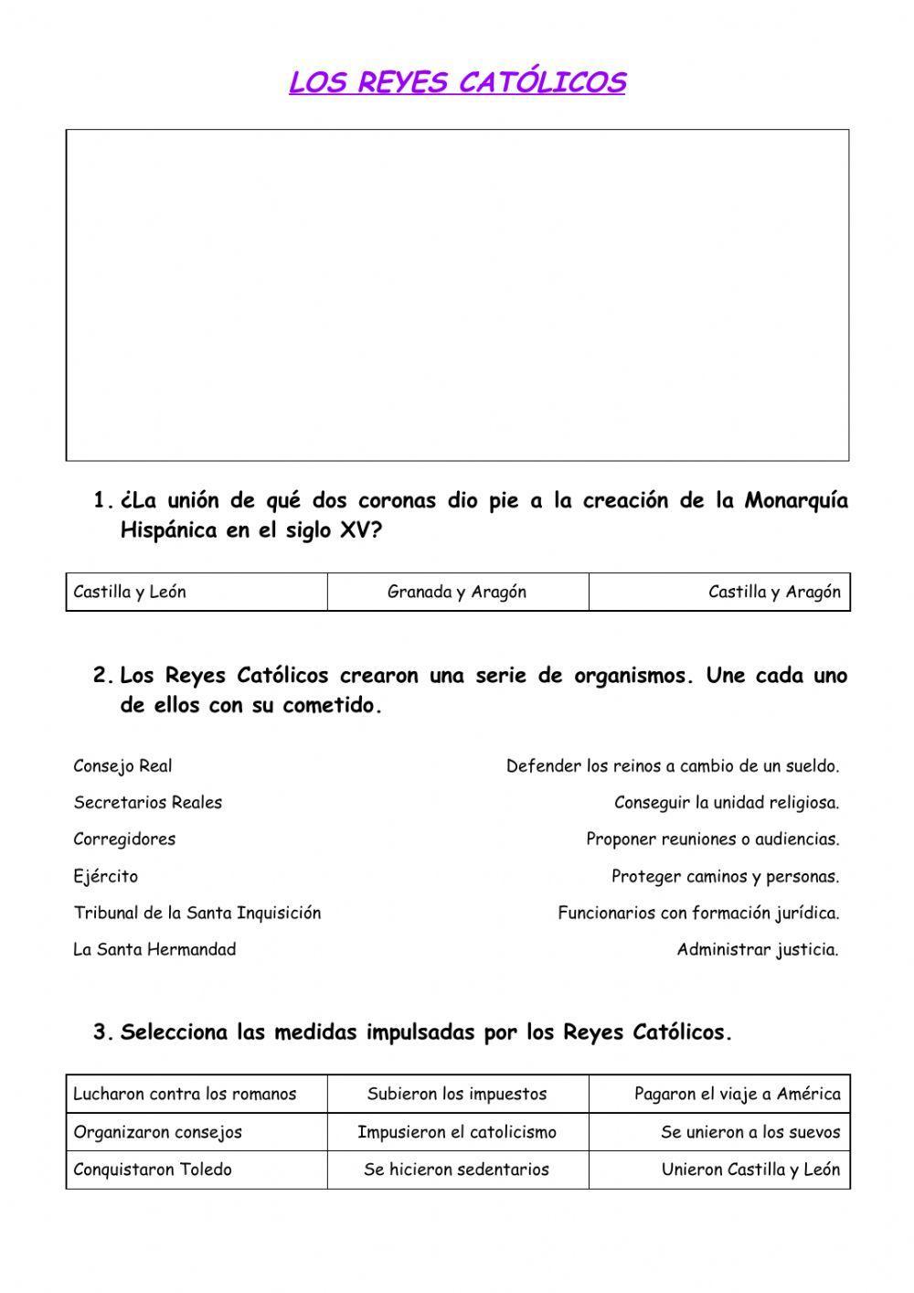 Los Reyes Católicos Los Reyes Católicos