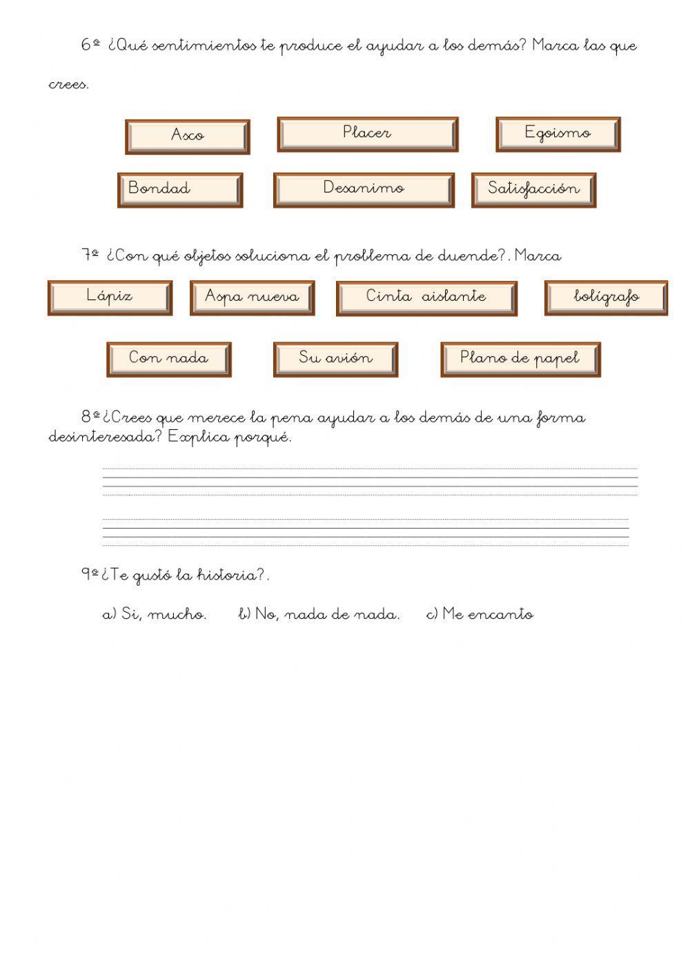 Valores 4 Satisfacción de ayudar a los demás y ser resuelto