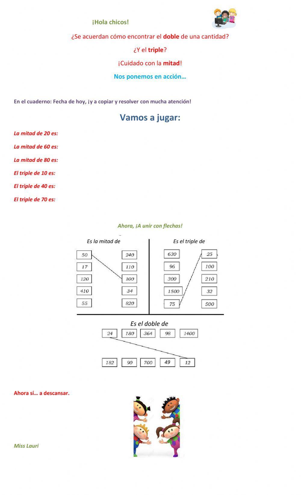 Mitad doble triple 1