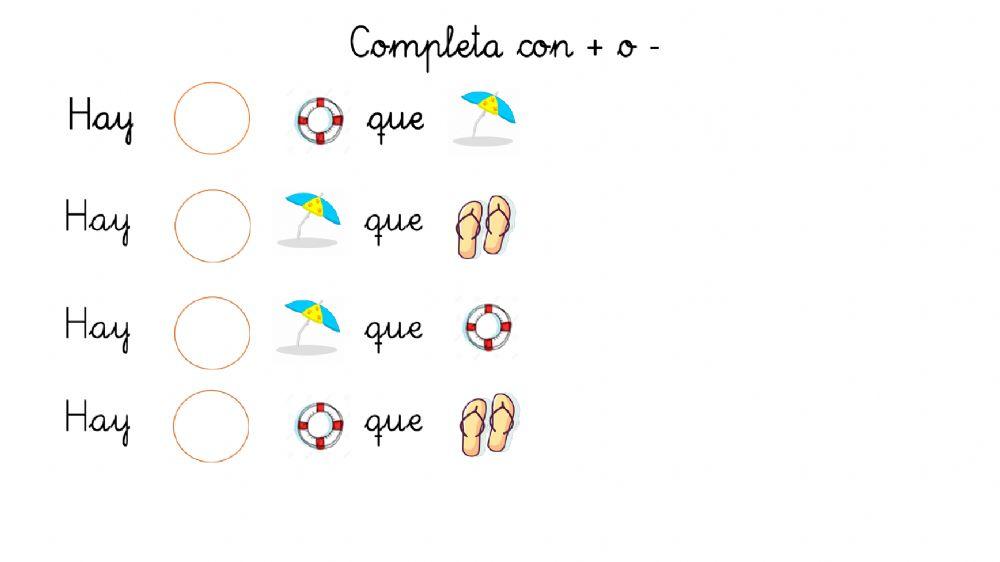 ¿Cuántos objetos hay?