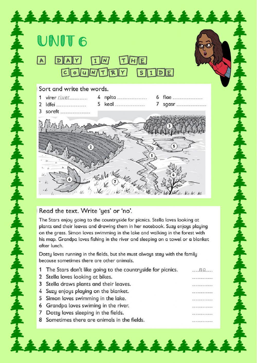 Vocabulary- the country