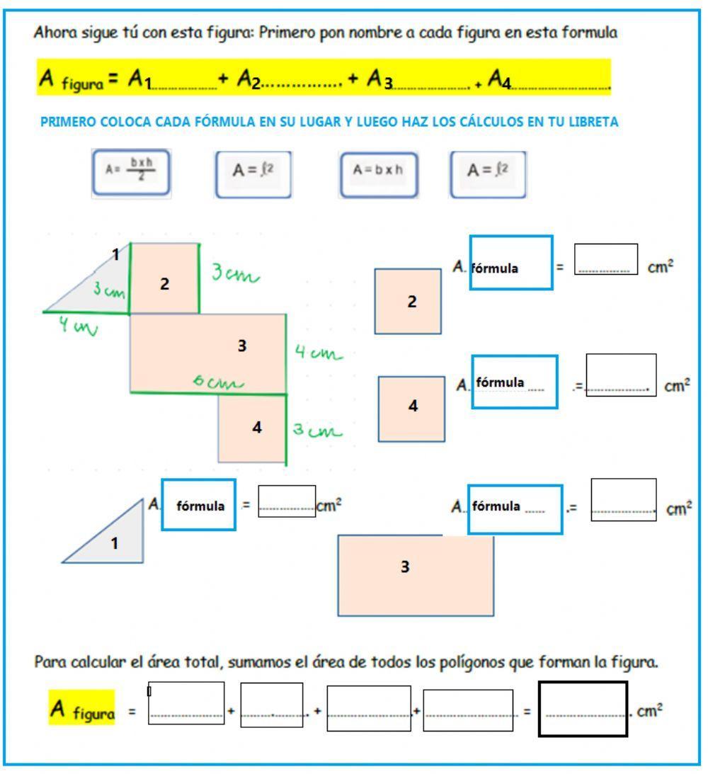 Area figuras compuestas