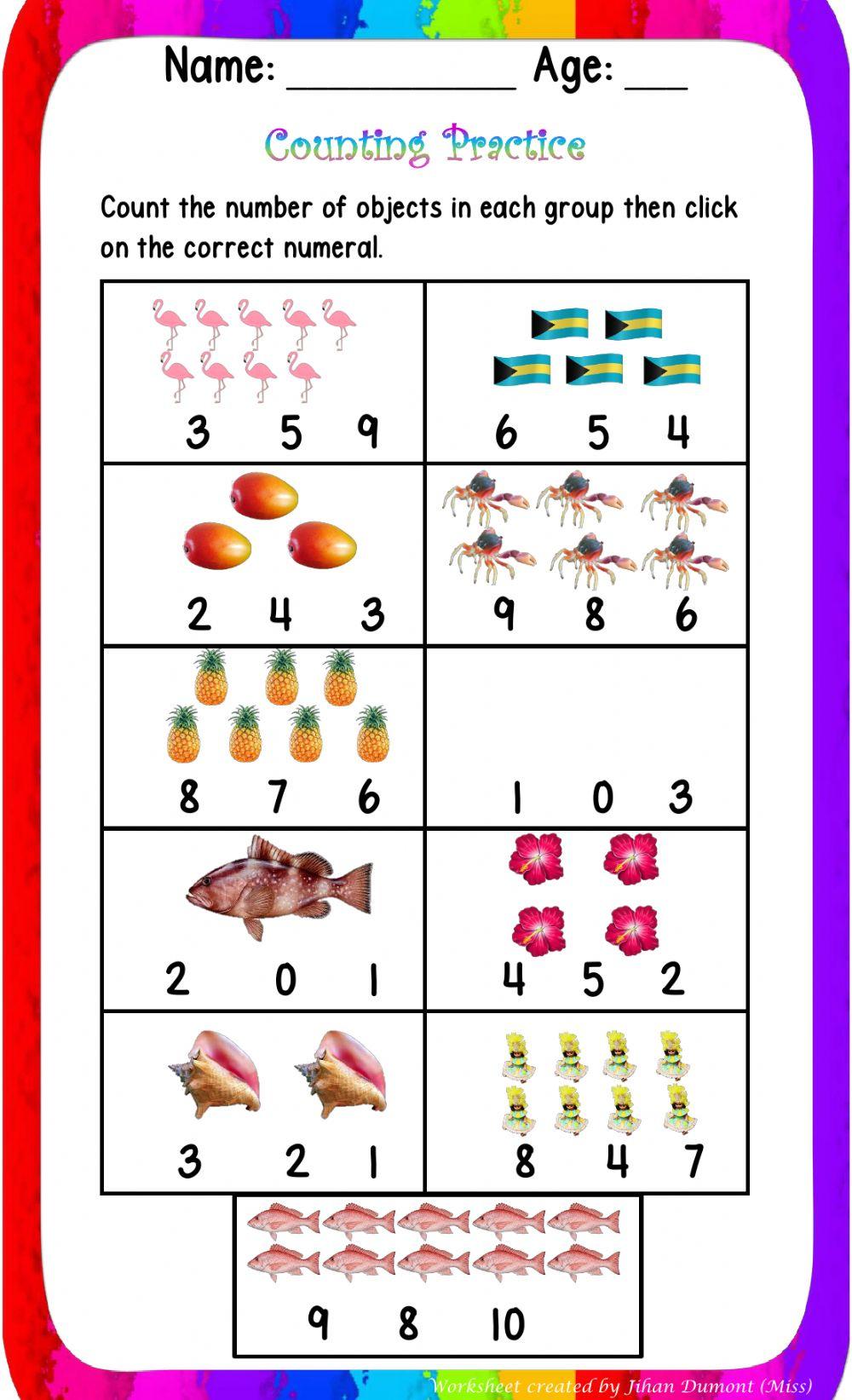 Counting Set 0-10 Counting Set 0-10