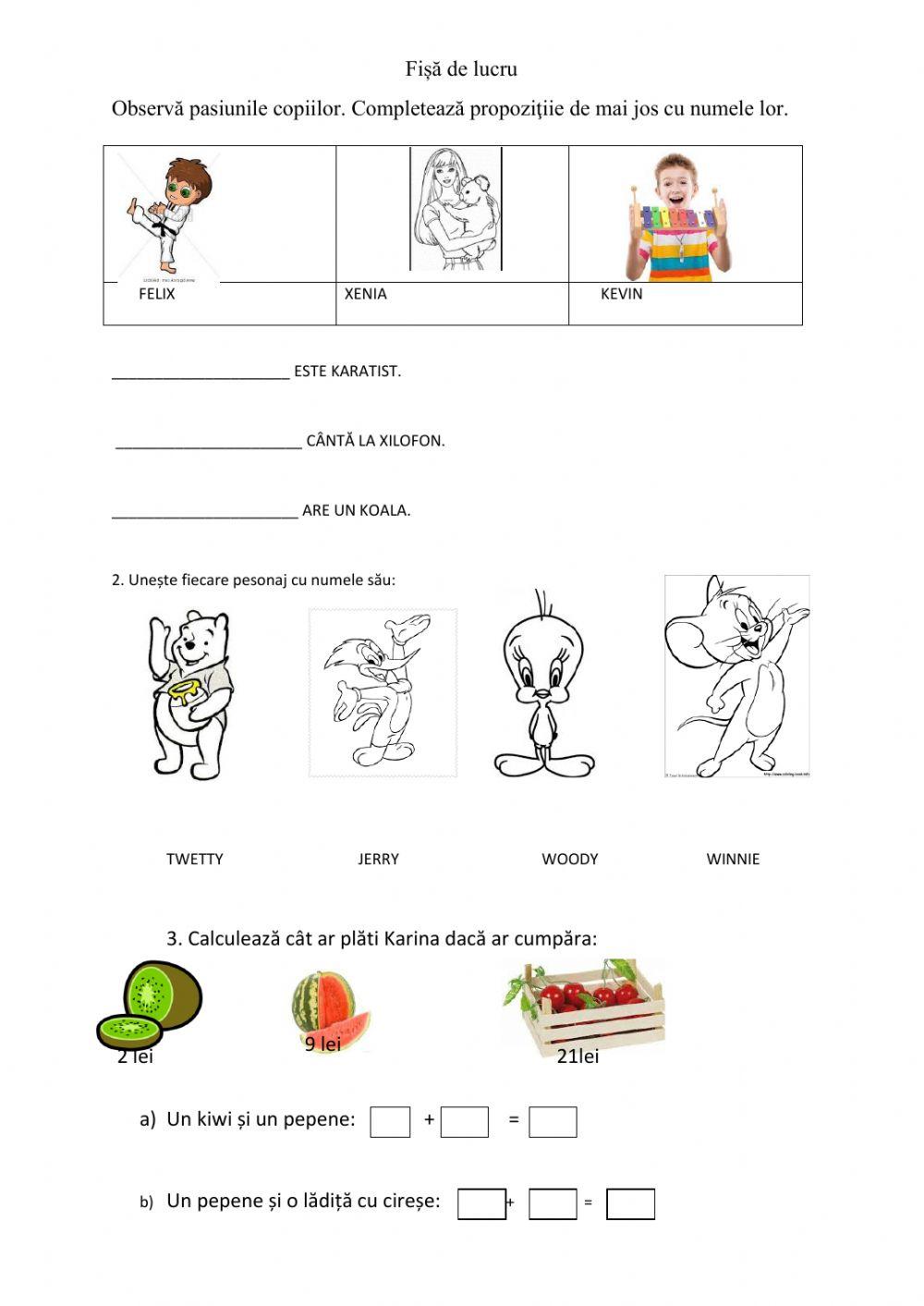 Recapitulare Q,W,Y,K