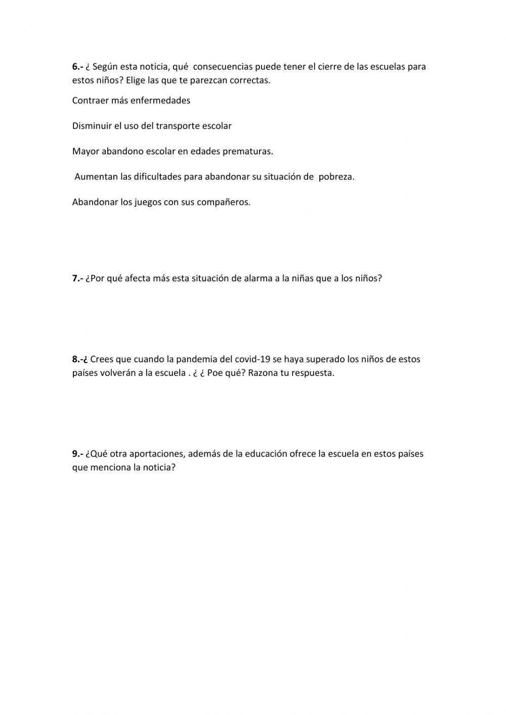 Lectura comprensiva Lectura comprensiva