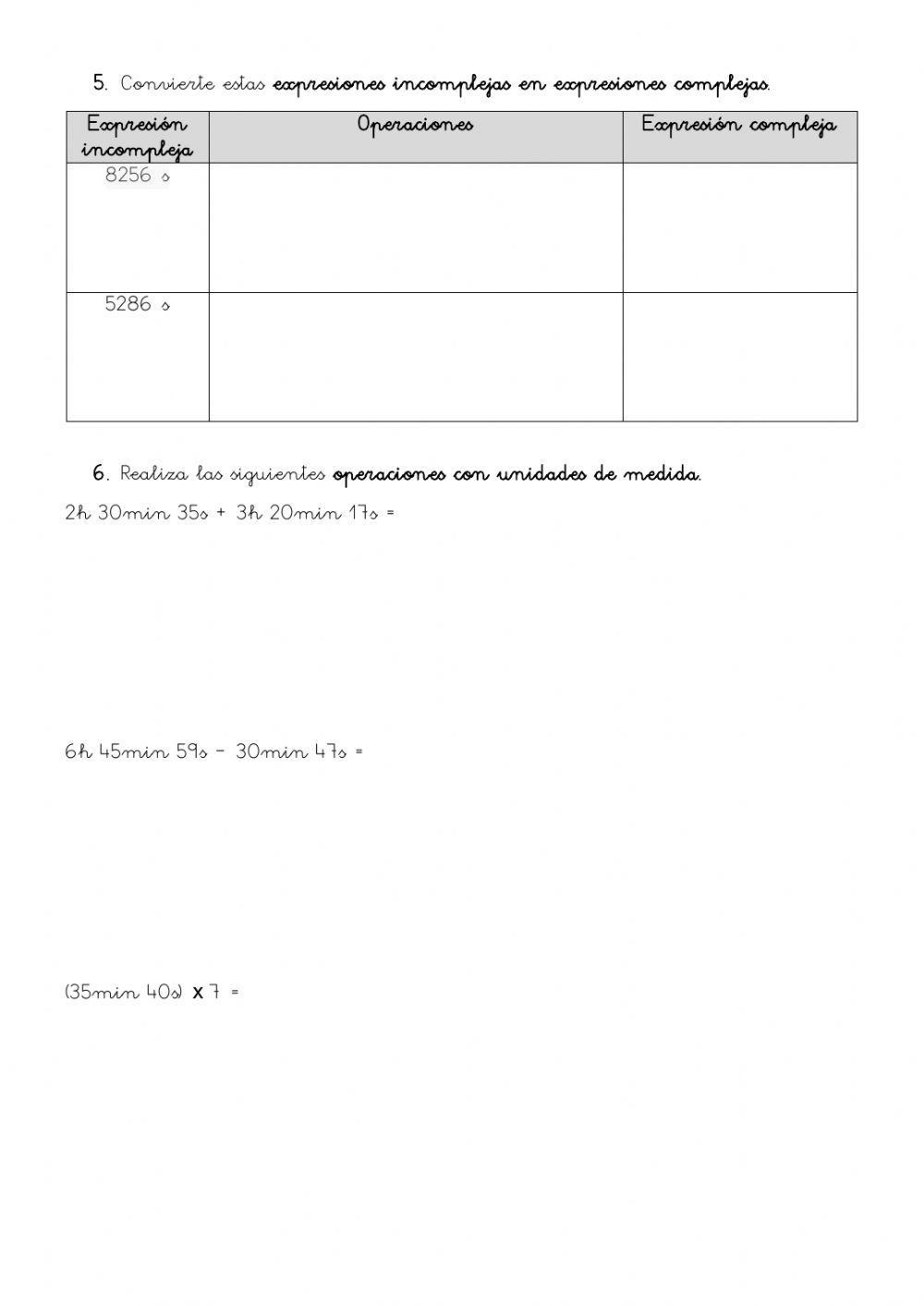 Repaso Tema 7: tiempo