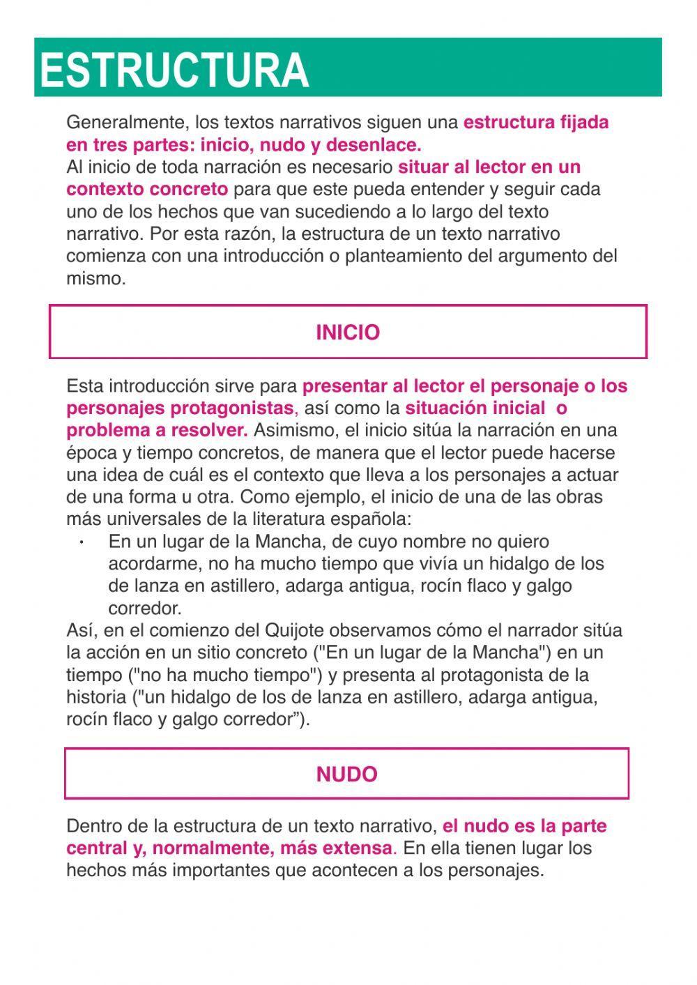 Relatos cortos apuntes