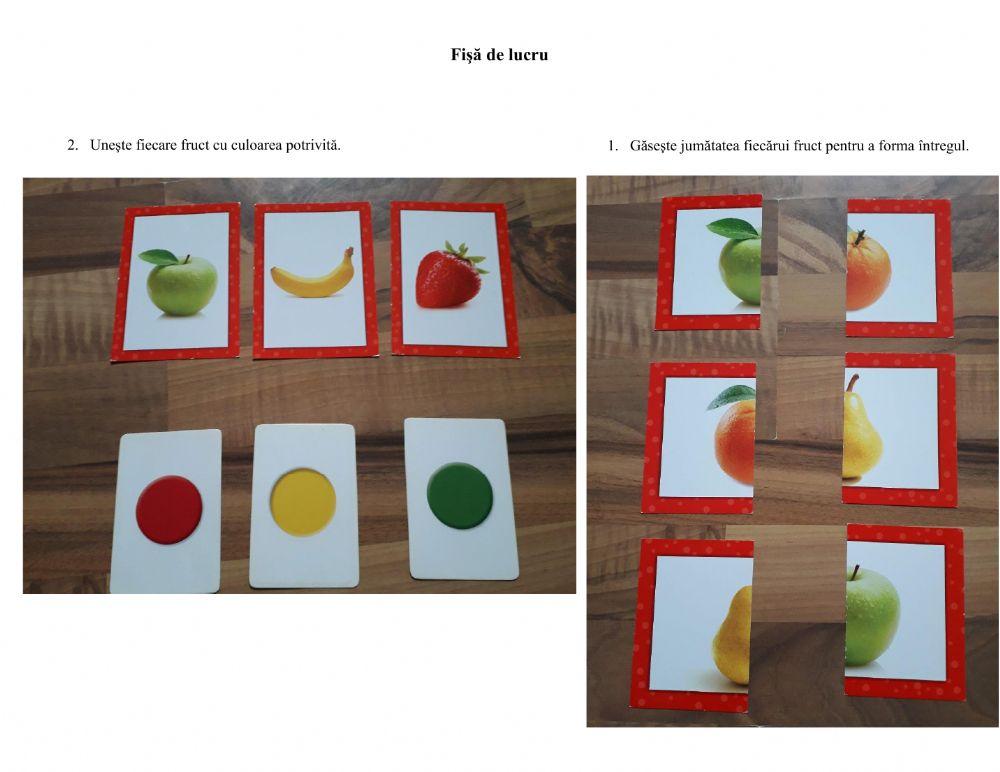 Culori si fructe