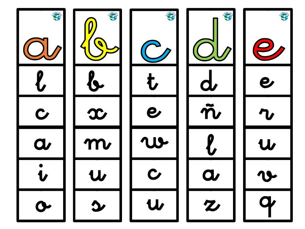 Letras Minúsculas