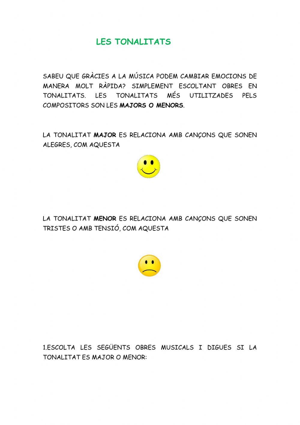 Les emocions amb la música