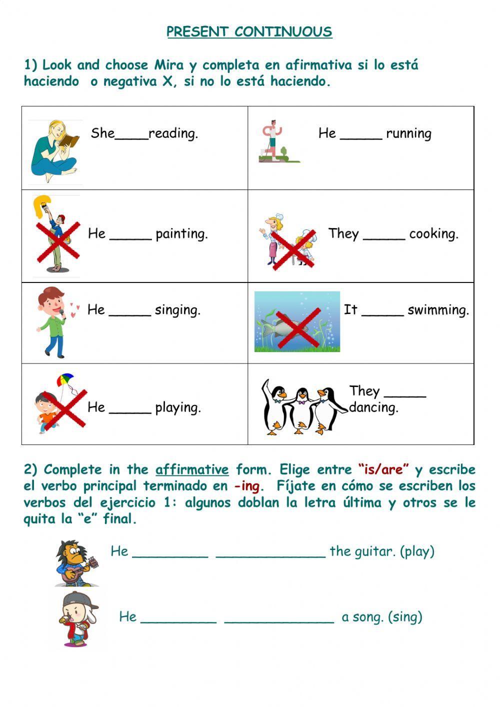 present-continuous-affirmative-and-negative-worksheet-live-worksheets