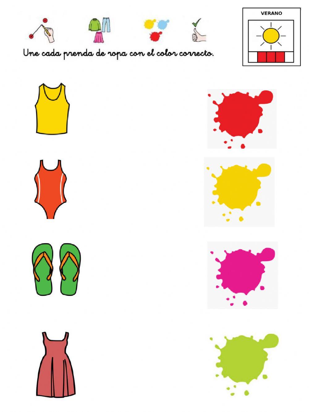 Verano: prendas de vestir