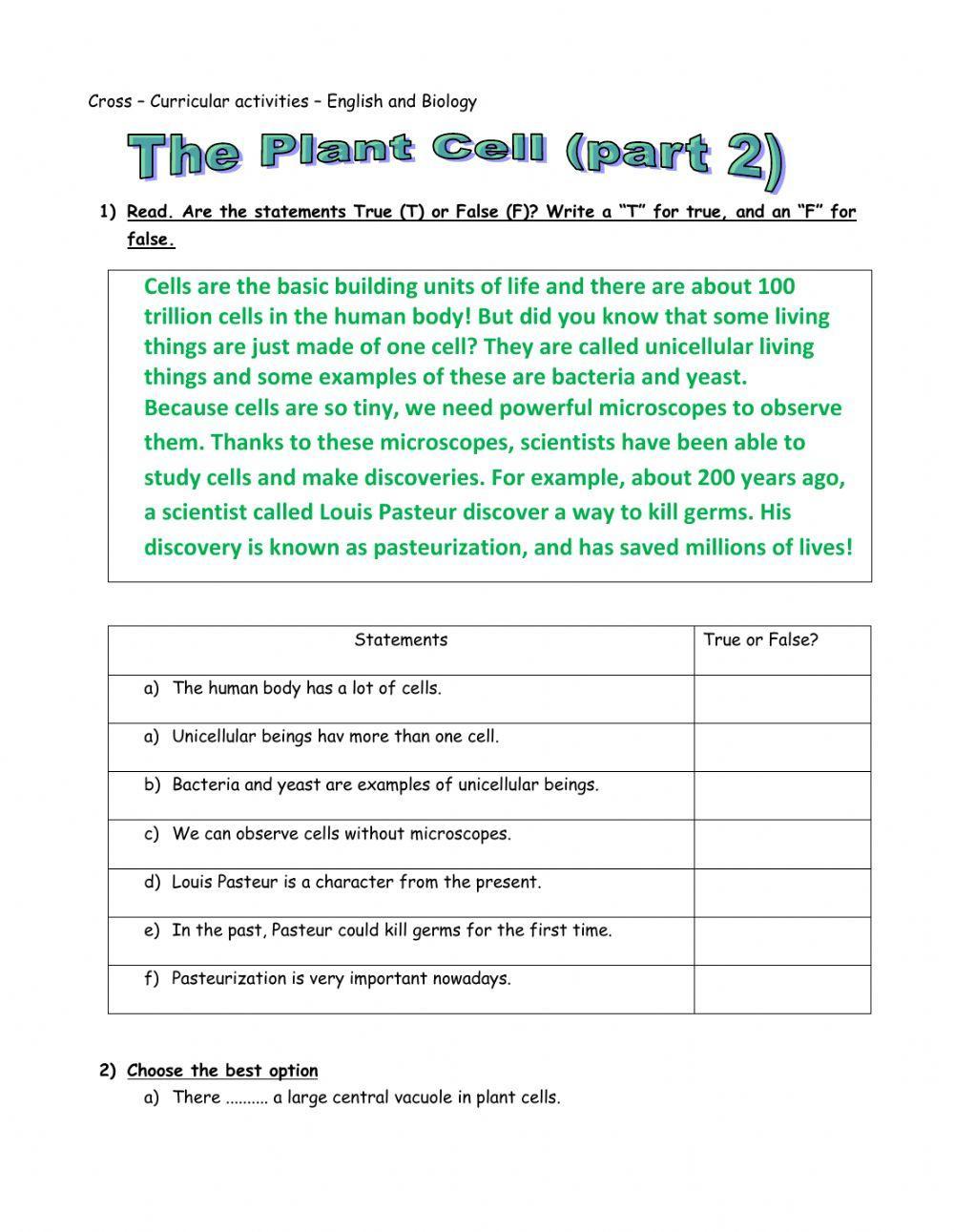 The Plant Cell 2nd Part