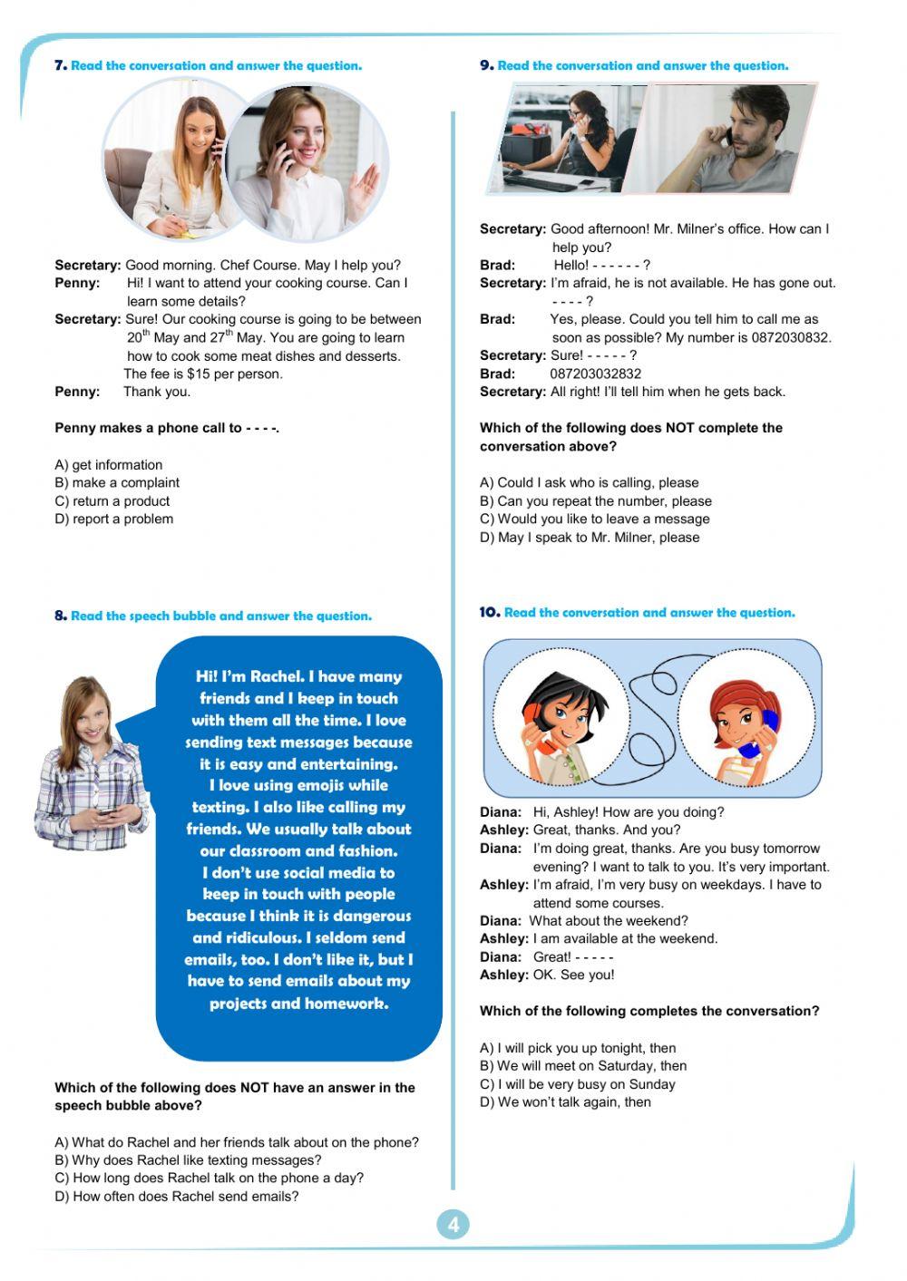 LGS Revision Test Unit 4