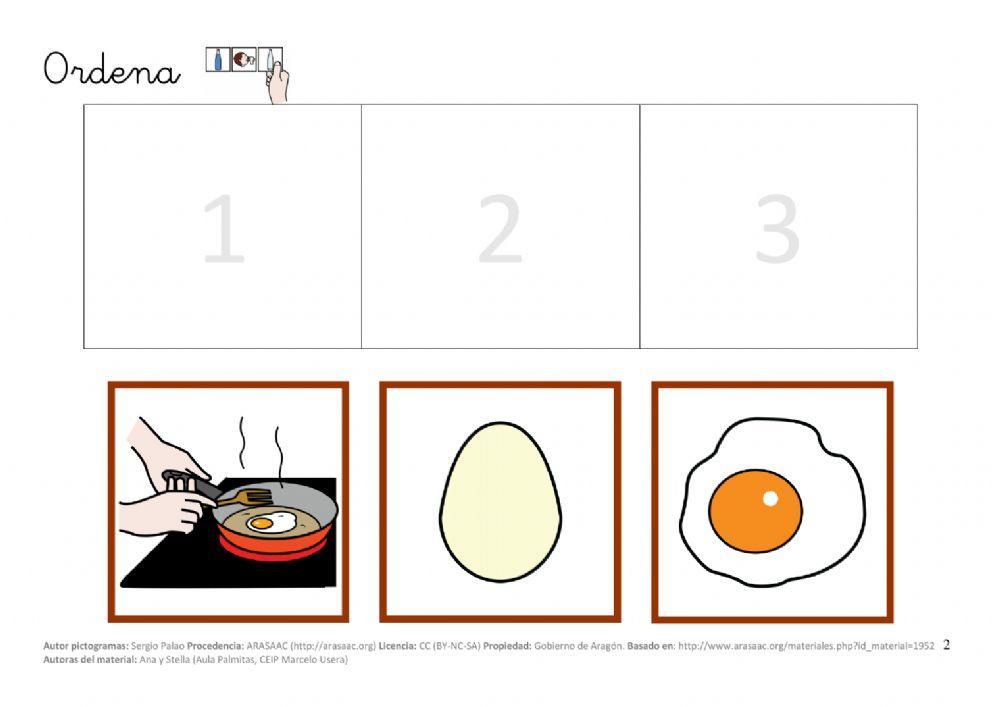 Secuencias causa efecto 3 viñetas pictogramas 1
