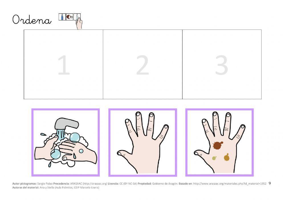 Secuencias causa efecto 3 viñetas pictogramas 1