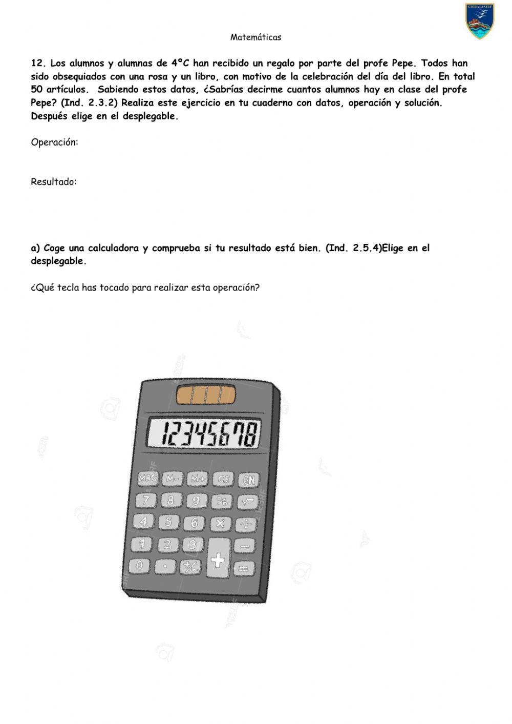 Ficha MAT 4ºEP Semana 01 - 15 junio