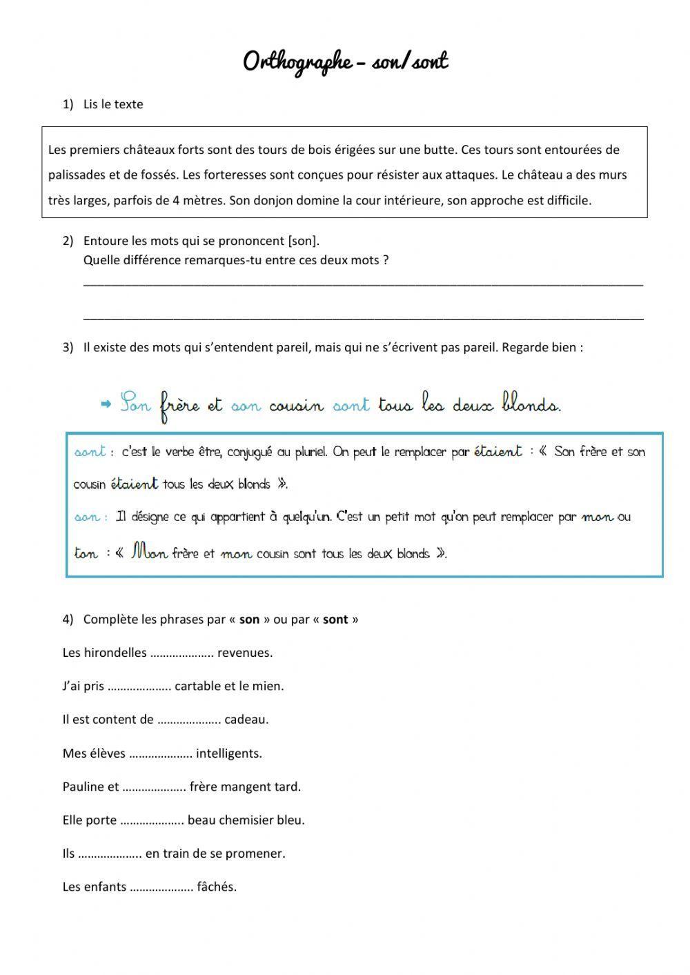 Son-sont découverte