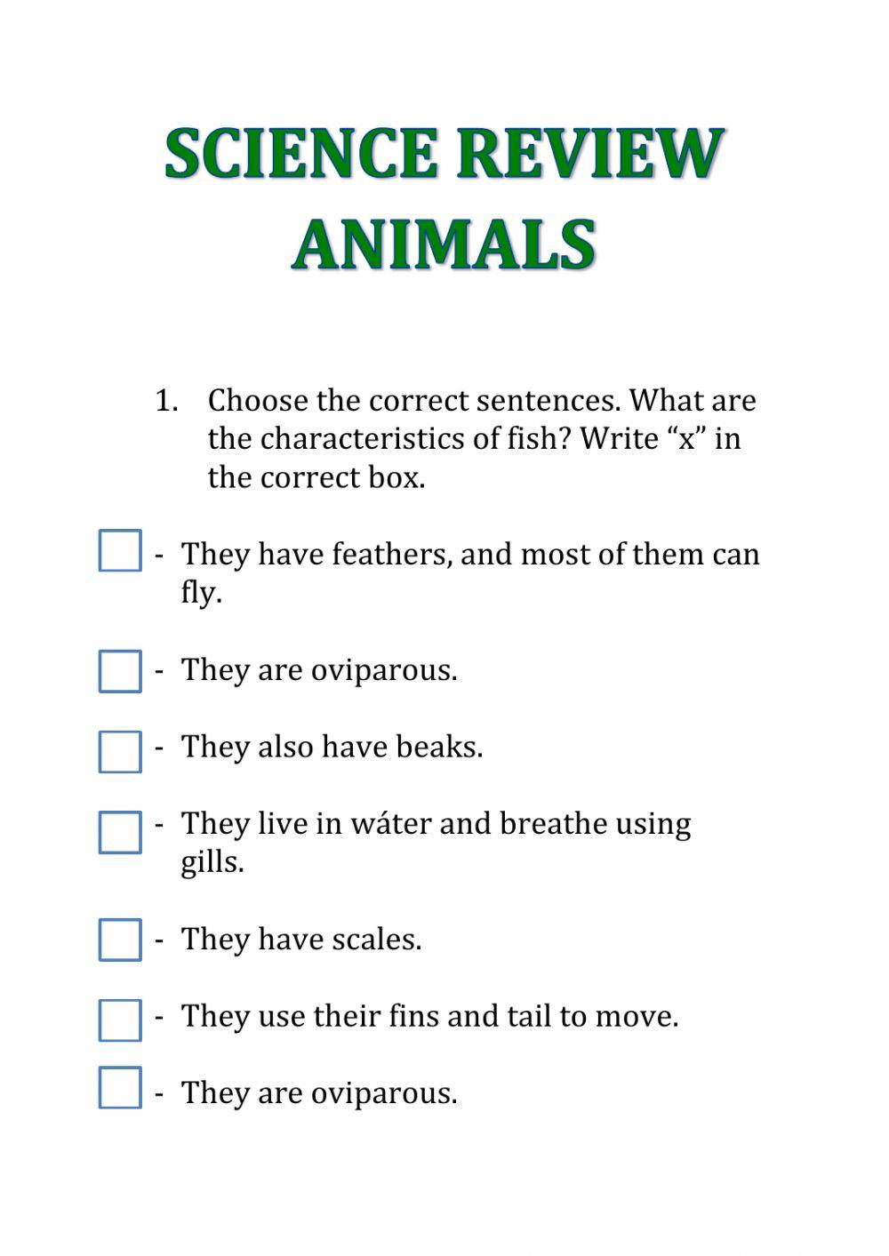 Animals review
