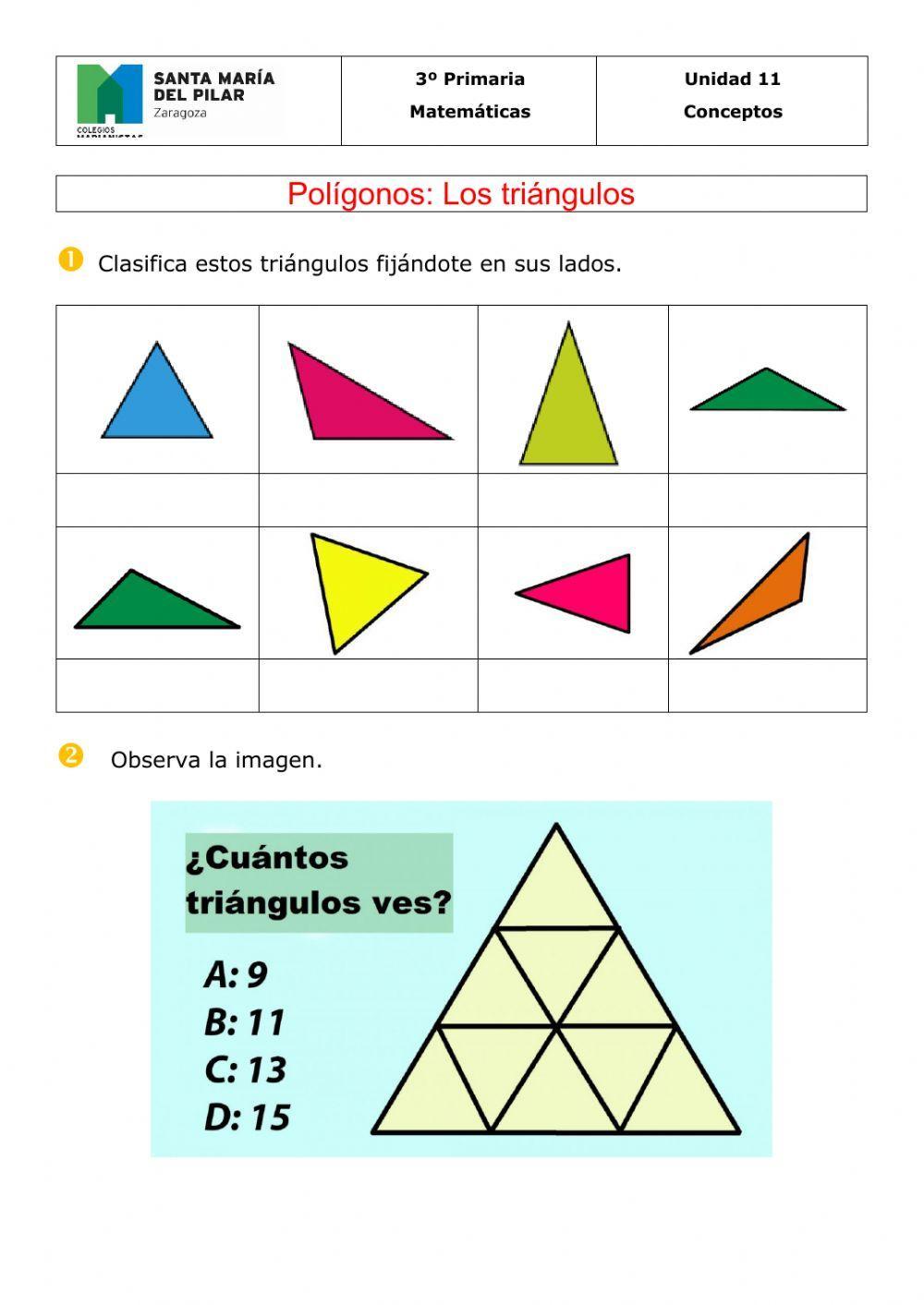 Los triángulos