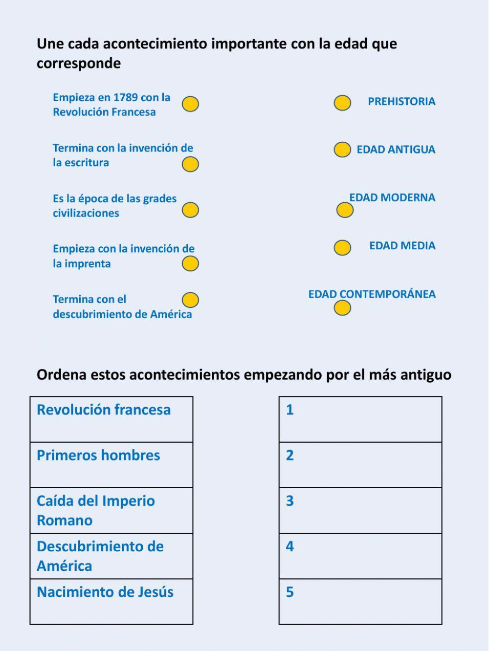 Edades de la Historia
