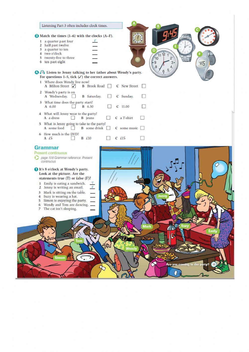 Present Simple and Present continuous
