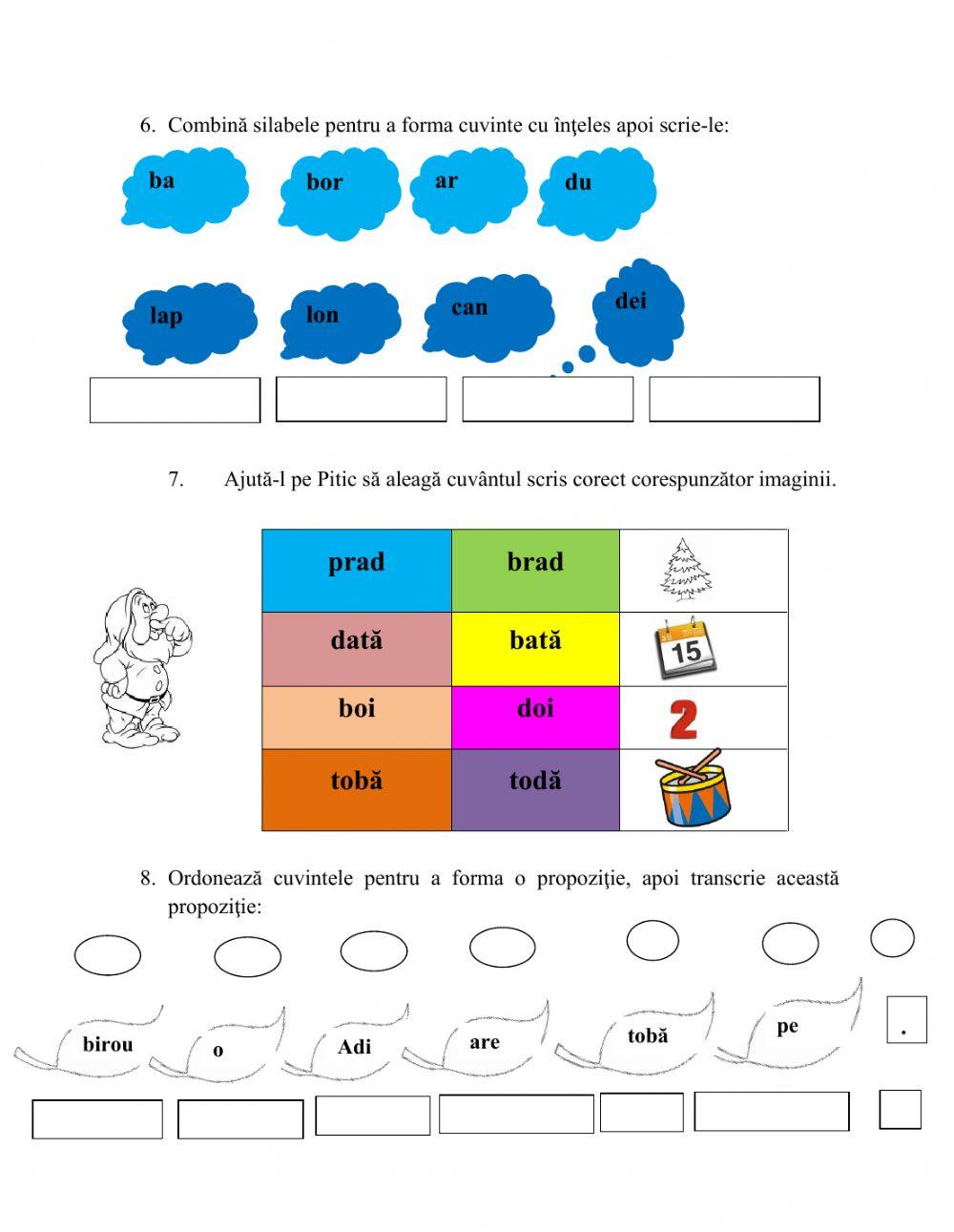 Literele buclucaşe: B şi D
