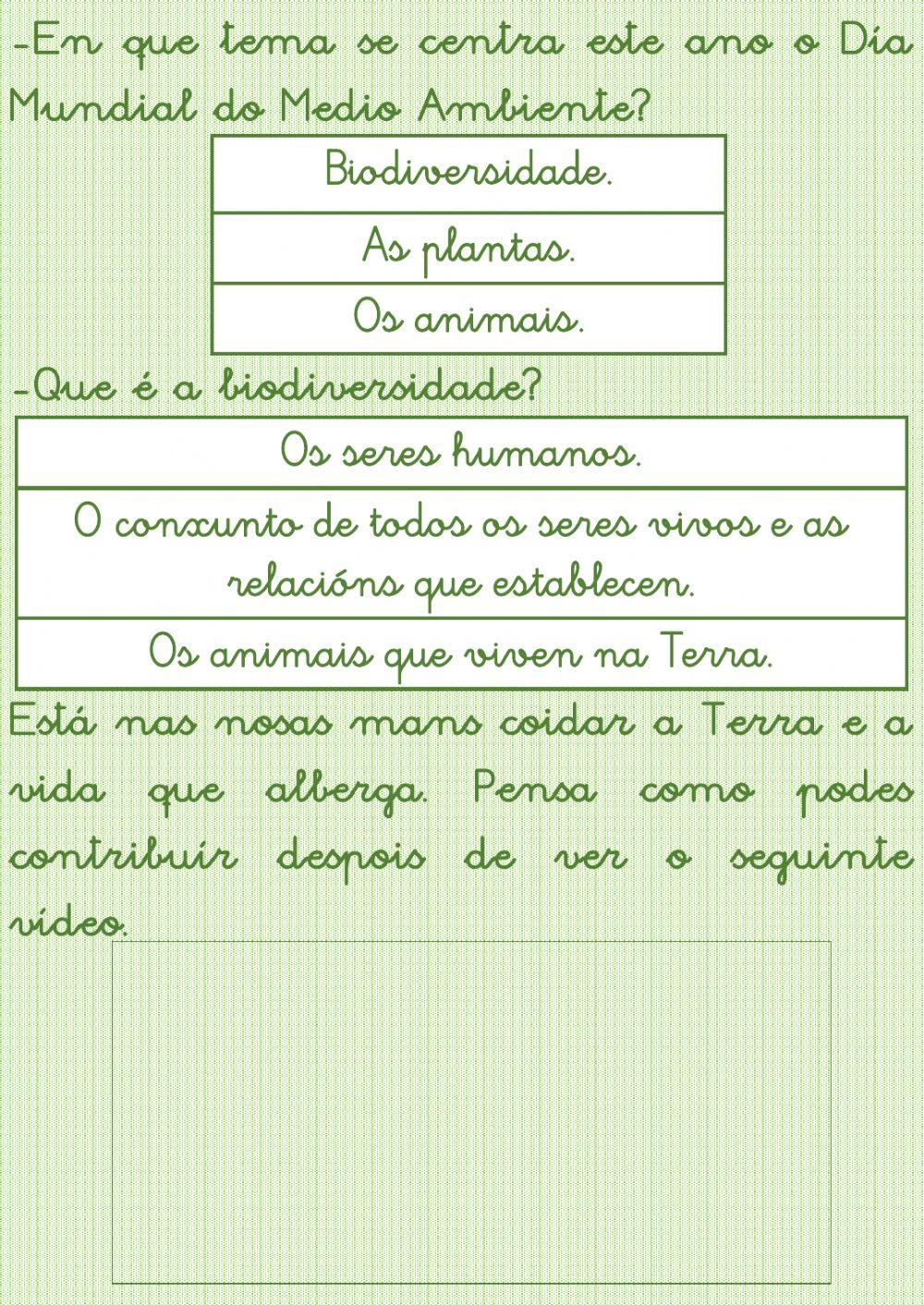 Día Mundial do Medio Ambiente