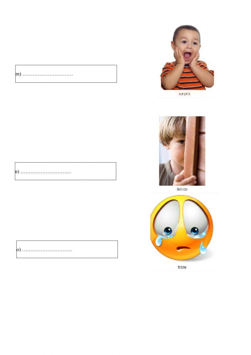 Test : Gefühle und Präteritum