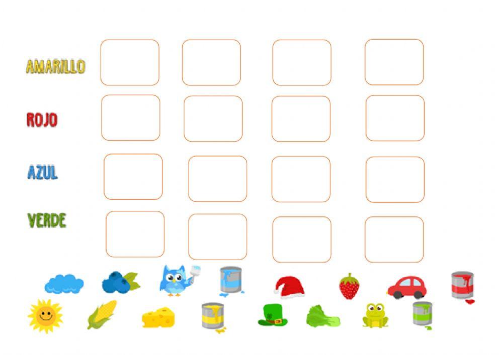 Clasificación de colores