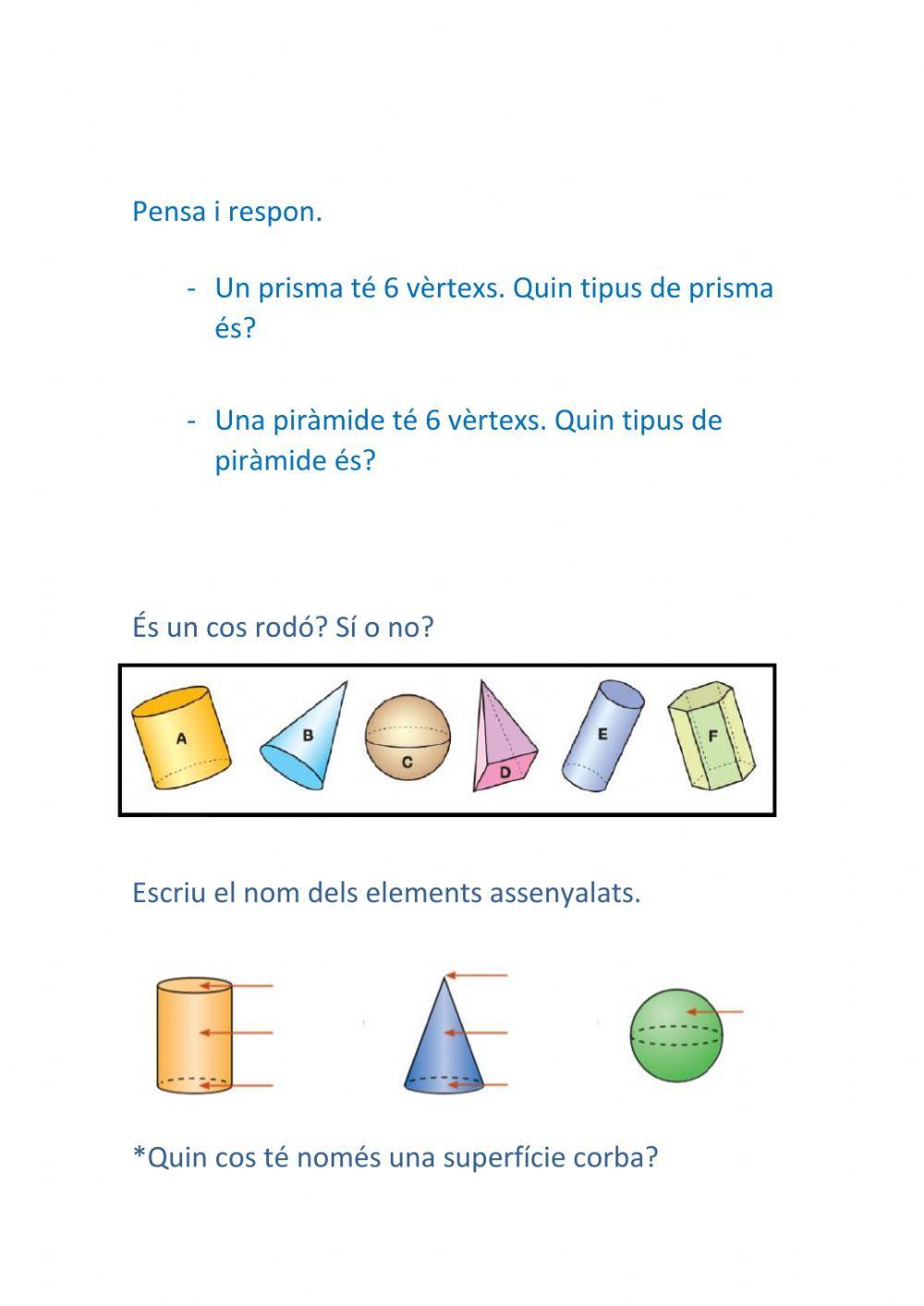 POLIEDRES I COSSOS GEOMÈTRICS