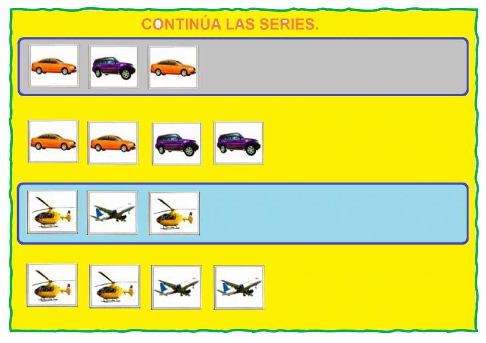 medios transporte series