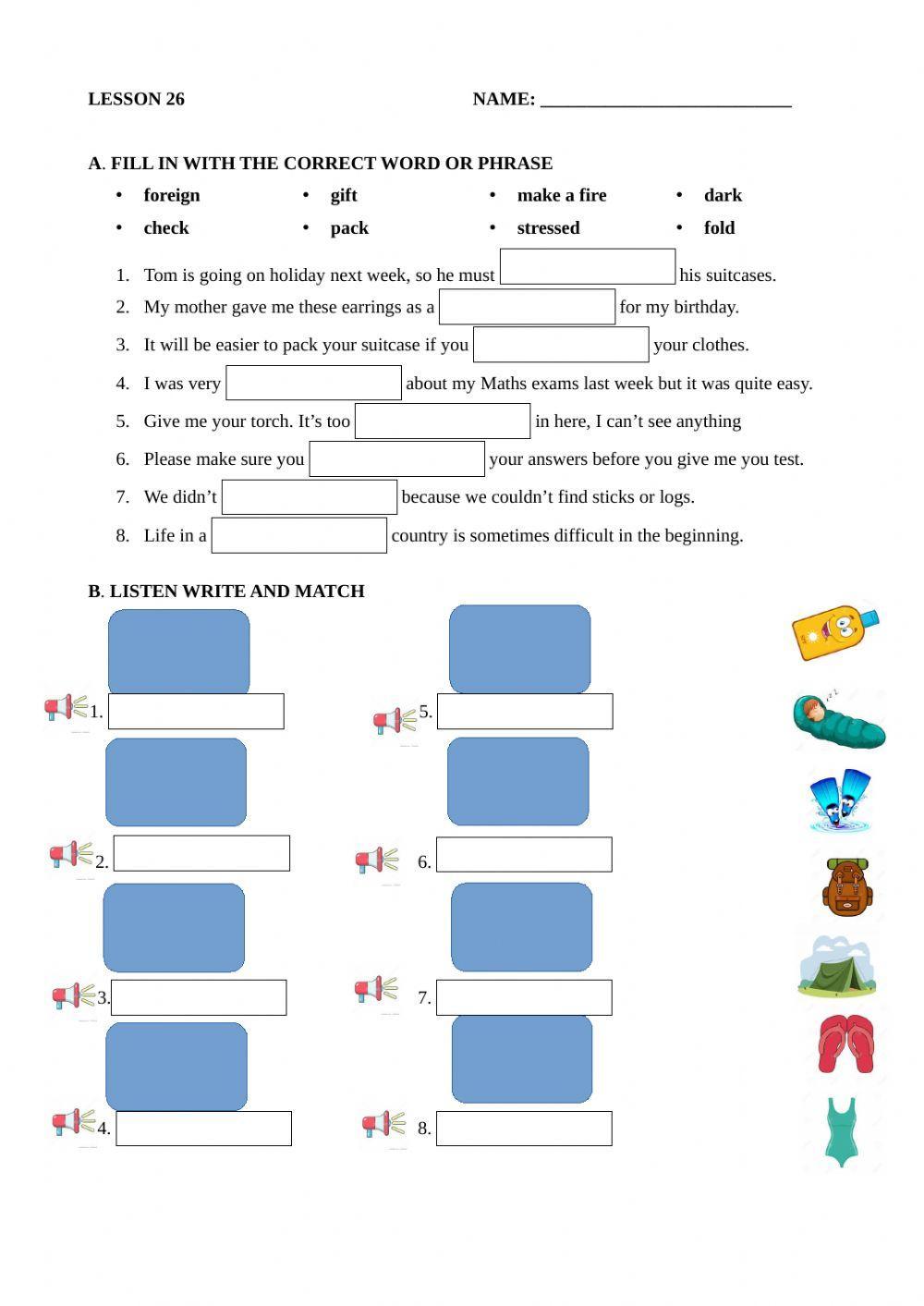 Lesson 26 tech it easy 2 worksheet live worksheets