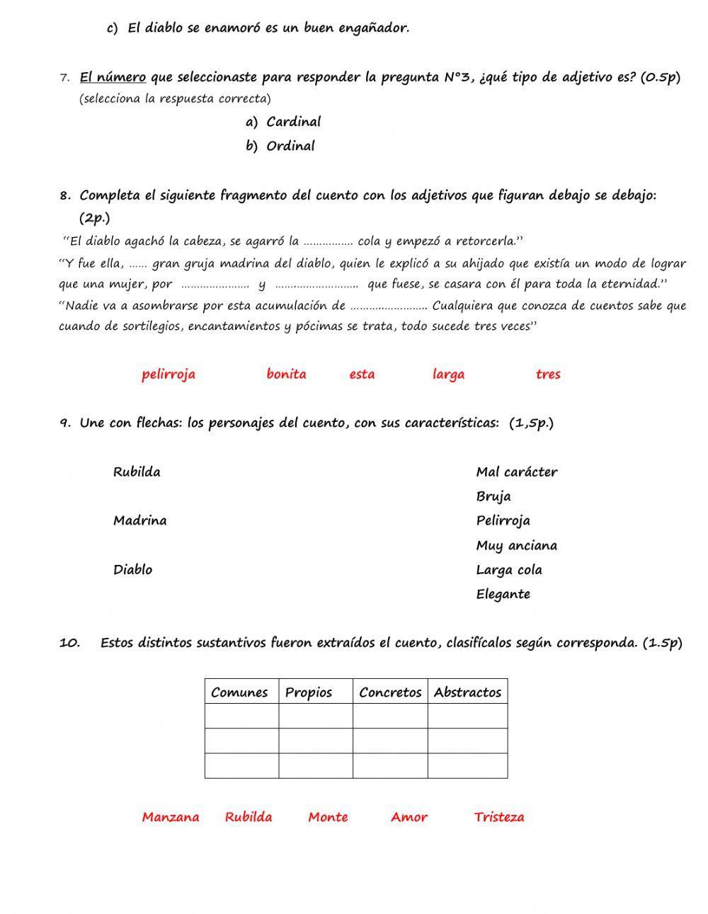 Cuento ROJO - Sucedió en colores