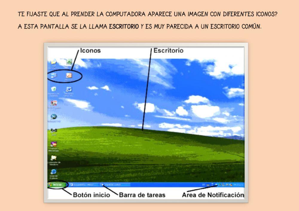Pantalla Escritorio 1ero