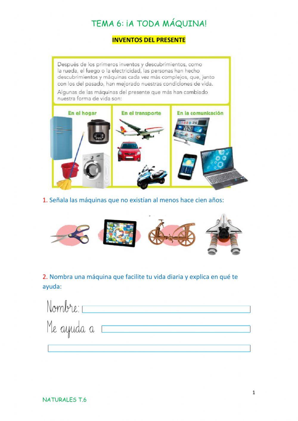 Inventos del presente