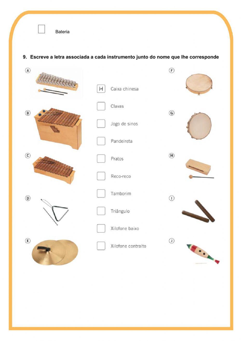 Ficha de Avaliação 3º Período - 3º Ano