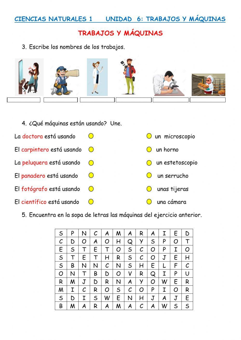 Trabajos y máquinas