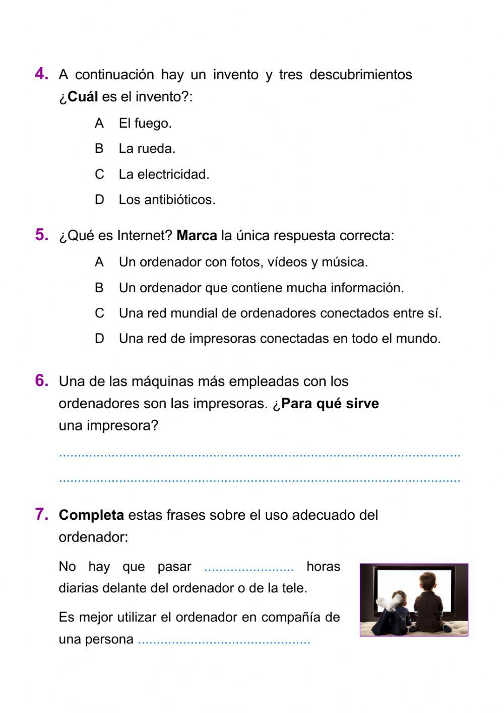 Control Naturales 2º Tema 6