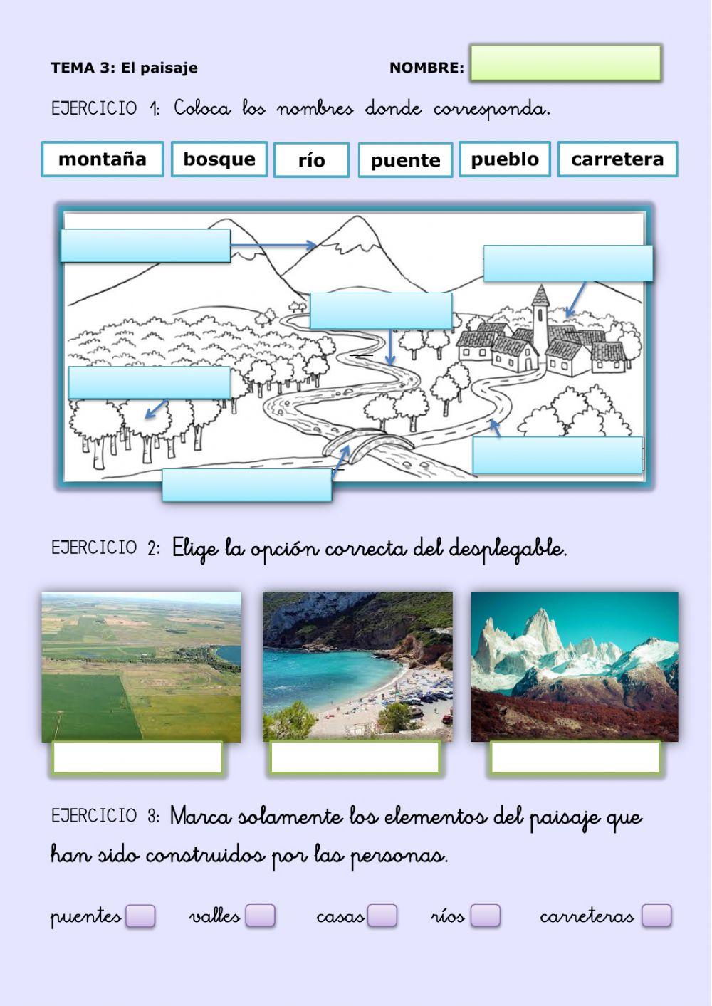 El paisaje El paisaje